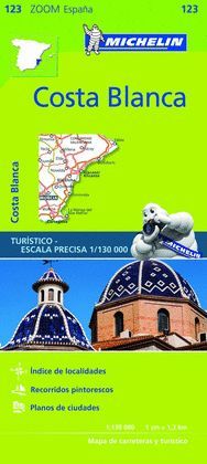COSTA BLANCA, MAPA ZOOM Nº 123