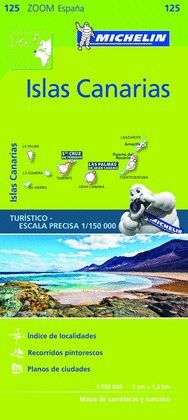 ISLAS CANARIAS, MAPA ZOOM Nº 125