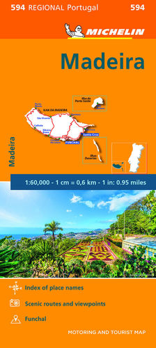 MADEIRA, MAPA REGIONAL Nº 594