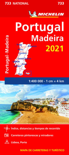PORTUGAL - MADEIRA 2021, MAPA NATIONAL Nº 733