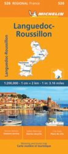 LANGUEDOC - ROUSSILLON - MAPA REGIONAL Nº 526