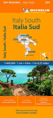 ITALIA SUD/ITALY SOUTH, MAPA REGIONAL Nº 564