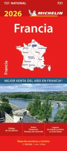 FRANCIA - MAPA NATIONAL Nº 721 (ESPAÑOL)
