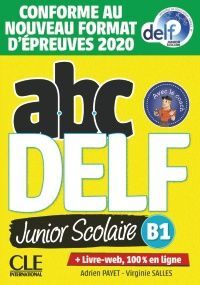 ABC DELF JUNIOR SCOLAIRE - NIVEAU B1 - LIVRE+DVD