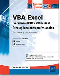 VBA EXCEL (VERSIÓNES 2019 Y OFFICE 365)