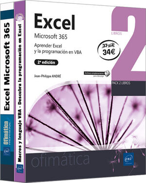 EXCEL MICROSOFT 365 (PACK DE 2 LIBROS)