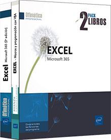 EXCEL MICROSOFT 365 - PACK DE 2 LIBROS: MANUAL DE REFERENCIA + CUADERNO DE EJERCICIOS SOBRE MACROS Y PROGRAMACIÓN VBA