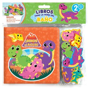 DINOS AL AGUA - LIBROS PARA LA HORA DEL BAÑO