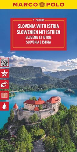 SLOVENIA AND ISTRIA, MAPA DE CARRETERAS