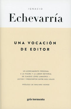 VOCACION DE EDITOR, UNA