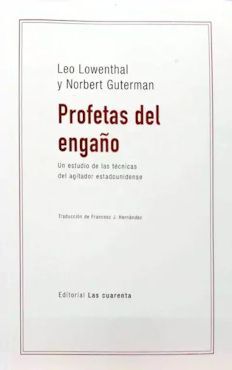 PROFETAS DEL ENGAÑO