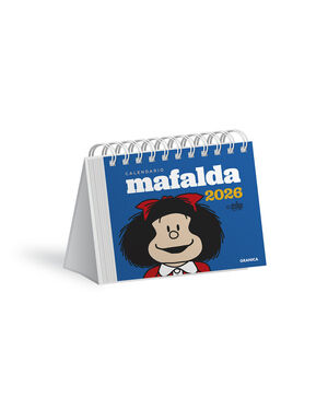 CALENDARIO 2026 MAFALDA - ESCRITORIO AZUL