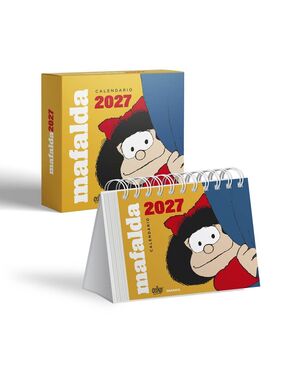 CALENDARIO 2027 (DE ESCRITORIO) - MAFALDA