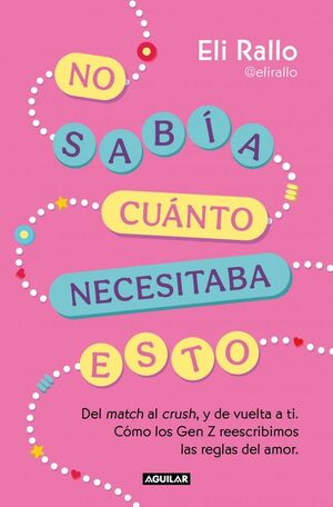 NO SABIA CUANTO NECESITABA ESTO
