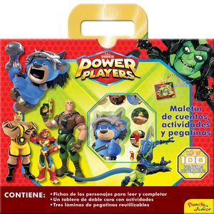 POWER PLAYERS - MALETÍN DE CUENTOS, ACTIVIDADES Y PEGATINAS