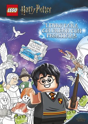 LEGO HARRY POTTER - LIBRO PARA COLOREAR CON PEGATINAS