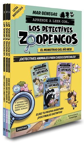 PACK APRENDE A LEER CON LOS DETECTIVES ZOOPENCOS