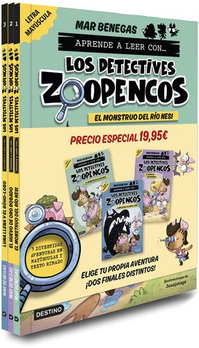 PACK APRENDE A LEER CON... ¡LOS DETECTIVES ZOOPENCOS!