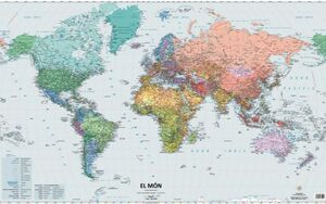 PETIT MÓN, EL  (MAPA MURAL 86 X 57,5 - ESCALA 1:46.138.000)