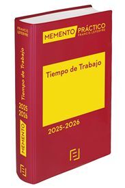 MEMENTO PRÁCTICO TIEMPO DE TRABAJO 2025-2026