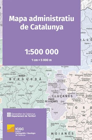 MAPA ADMINISTRATIU DE CATALUNYA (MUNICIPAL, COMARCAL I D’ARAN)