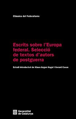 ESCRITS SOBRE L'EUROPA FEDERAL