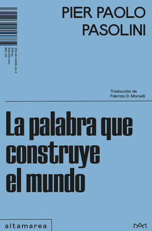 PALABRA QUE CONSTRUYE EL MUNDO, LA