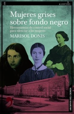 MUJERES GRISES SOBRE FONDO NEGRO