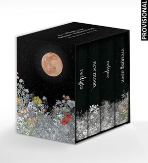 ESTUCHE SAGA CREPÚSCULO - 20 ANIVERSARIO (CONTIENE: CREPÚSCULO, LUNA NUEVA, ECLIPSE Y AMANECER)