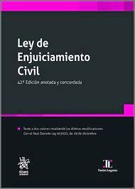 LEY DE ENJUICIAMIENTO CIVIL (42ª EDICIÓN 2024)