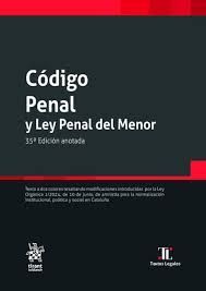 CODIGO PENAL Y LA LEY PENAL DEL MENOR (35 EDICION ANOTADA 2024)