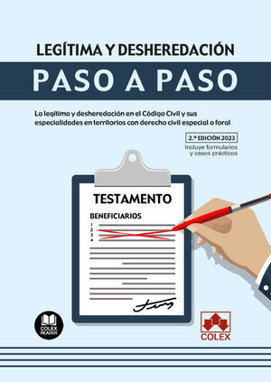 LEGITIMA Y DESHEREDACION. PASO A PASO (2023)