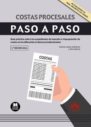COSTAS PROCESALES. PASO A PASO (3ª ED.2024)