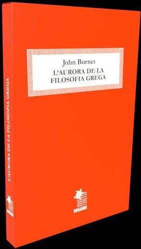 AURORA DE LA FILOSOFIA GREGA, L´