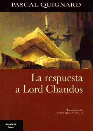 RESPUESTA A LORD CHANDOS, LA