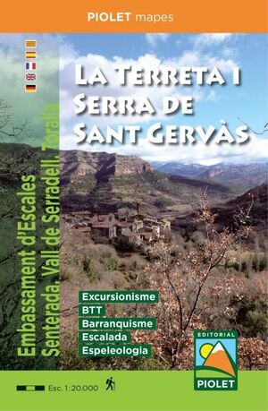 TERRETA I SERRA DE SANT GERVÀS, LA (1:20.000)