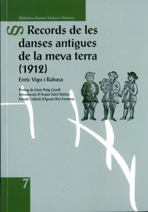 RECORDS DE LES DANSES ANTIGUES DE LA MEVA TERRA