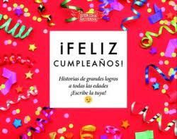 FELIZ CUMPLEAÑOS!