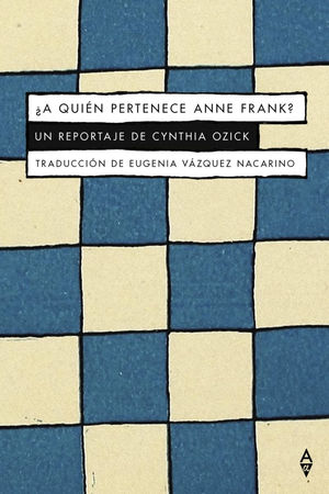 A QUIÉN PERTENECE ANNE FRANK?