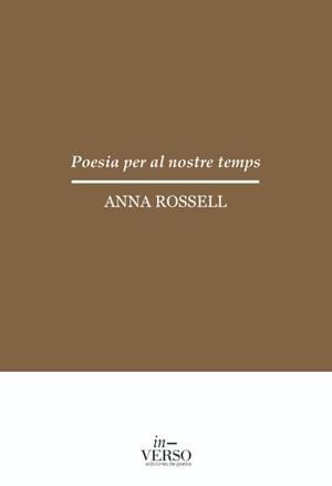 POESIA PER AL NOSTRE TEMPS