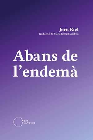 ABANS DE L'ENDEMÀ
