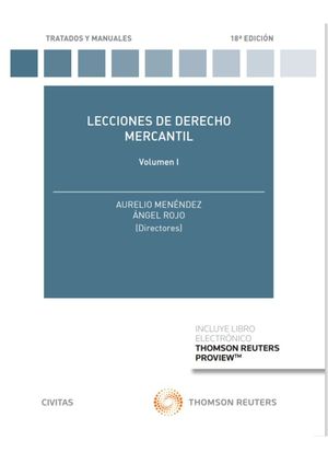 LECCIONES DE DERECHO MERCANTIL VOL. I  (PAPEL + E-BOOK)