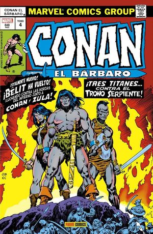 CONAN EL BÁRBARO: LA ETAPA MARVEL ORIGINAL 04