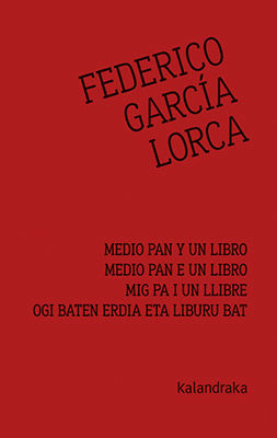 MEDIO PAN Y UN LIBRO/ MIG PA I UN LLIBRE