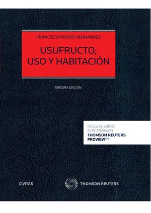 USUFRUCTO, USO Y HABITACIÓN (PAPEL + E-BOOK)