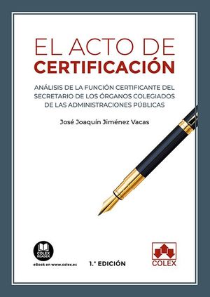 ACTO DE CERTIFICACION