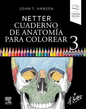 NETTER. CUADERNO DE ANATOMÍA PARA COLOREAR (3ª EDICIÓ)