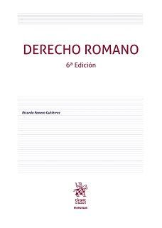 DERECHO ROMANO (6ª EDICIÓN)