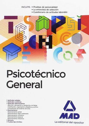 PSICOTÉCNICO GENERAL.