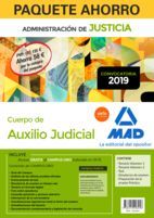 PAQUETE AHORRO AUXILIO JUDICIAL (INCLUYE TEMARIO VOLÚMENES 1 Y 2; TEST; PREPARACIÓN PRUEBA PRÁCTICA; SIMULACROS EXÁMEN Y ACCESO CURSO ORO)